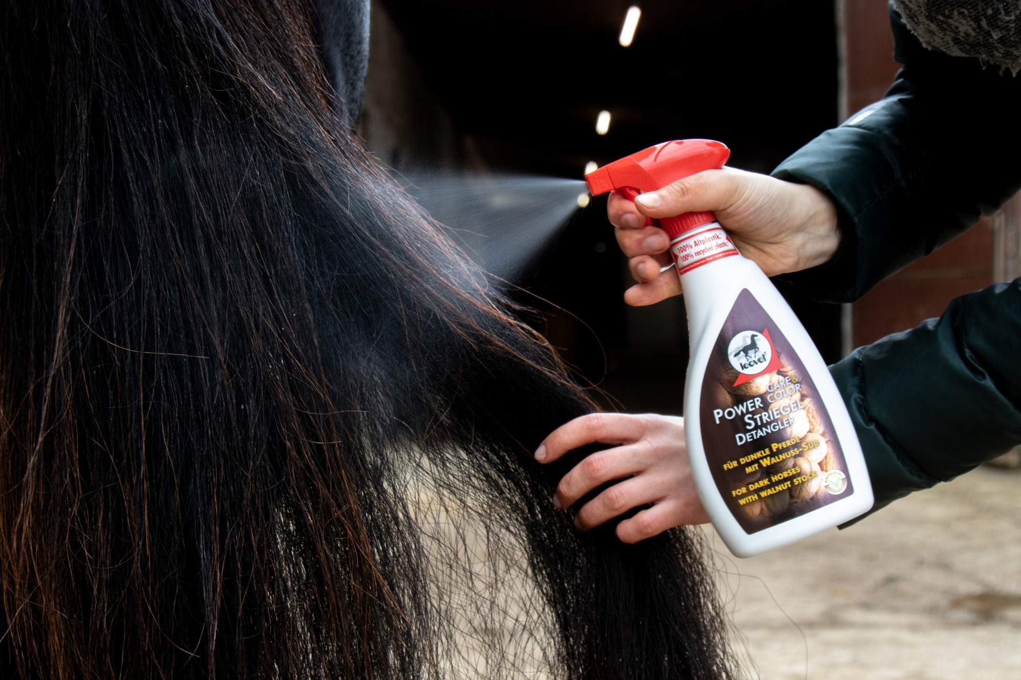 Leovet Power Detangler Walnut
