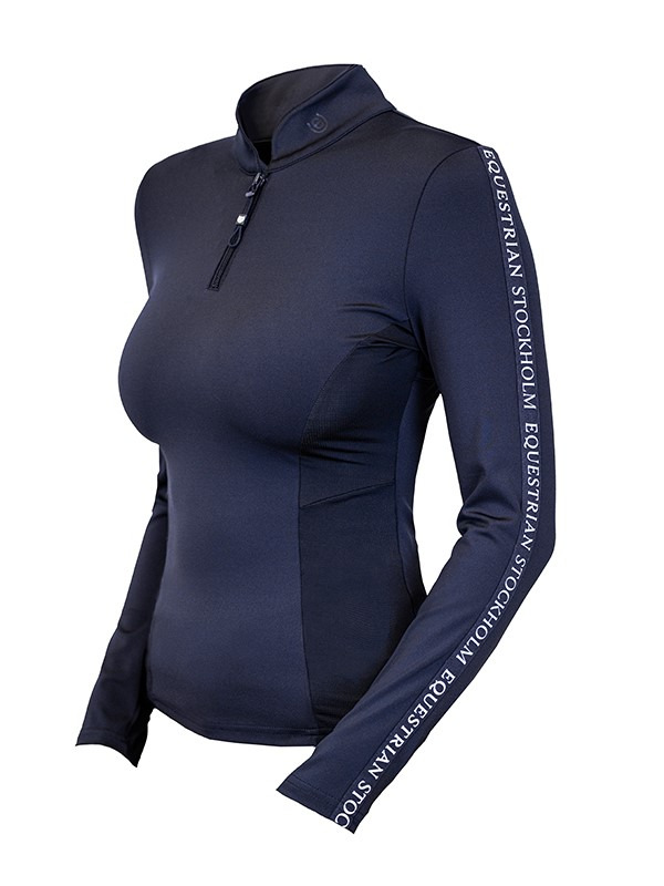 Equestrian Stockholm SS'23 Modern Tech Navy Power Top