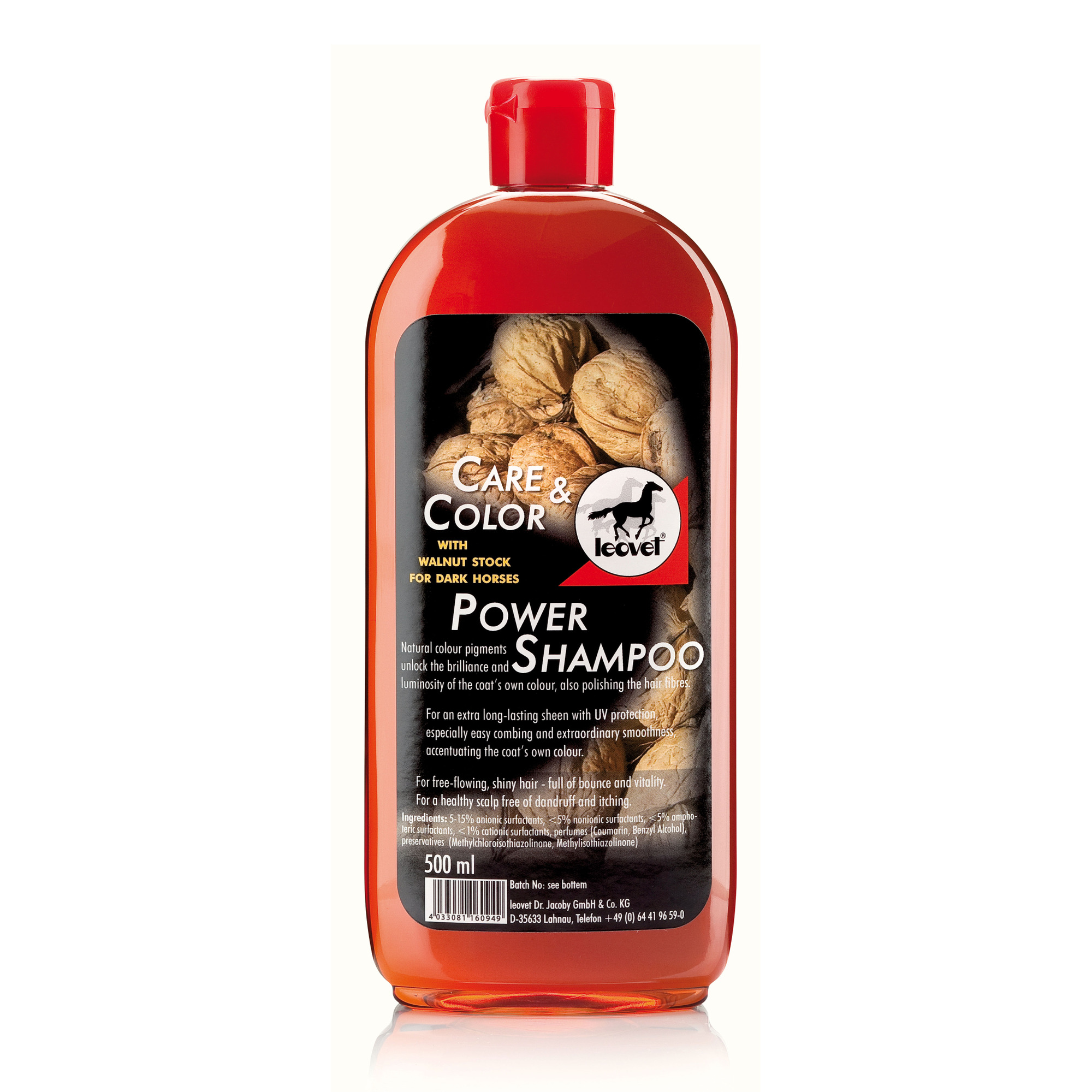 Leovet power shampoo walnut 500ml