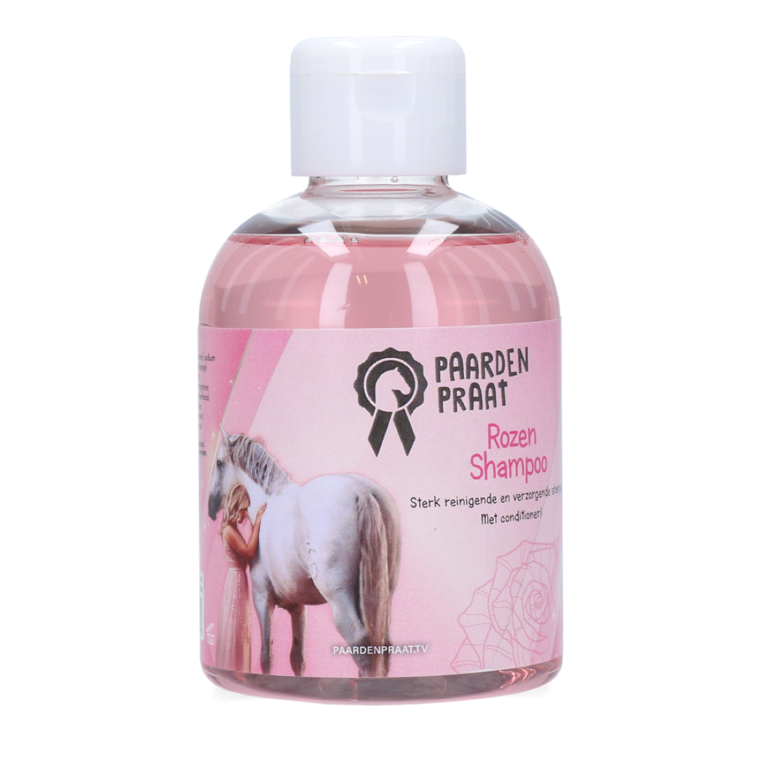 PaardenpraatTV Rosen-Shampoo