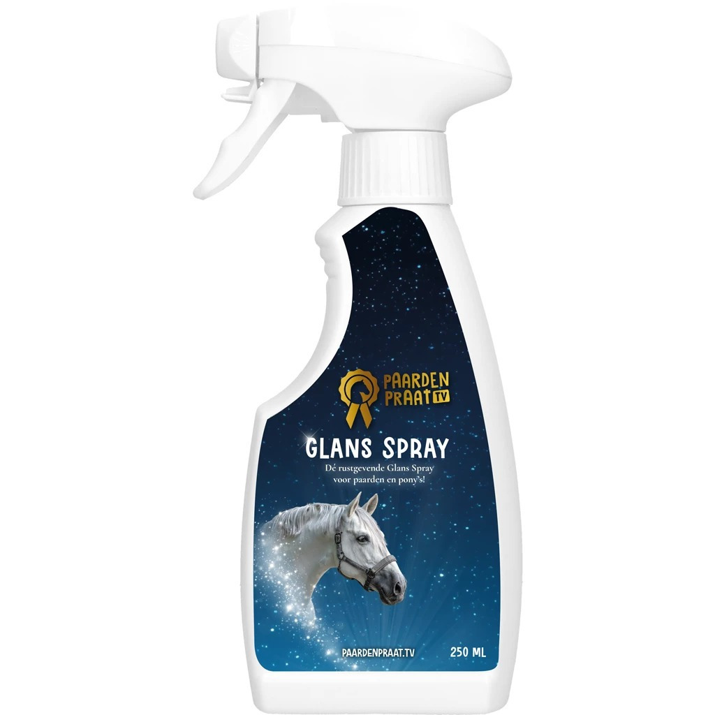 PaardenpraatTV Glans Spray
