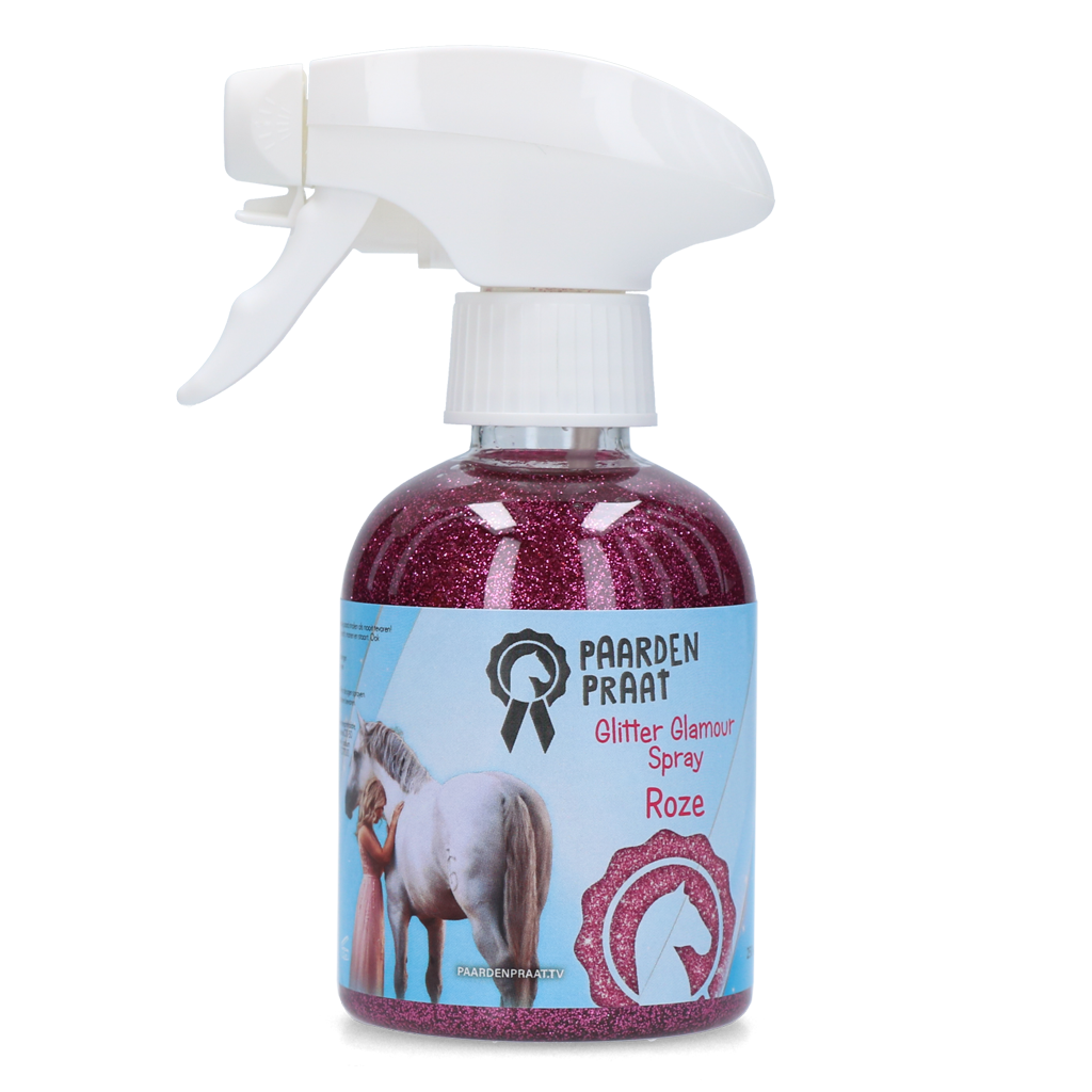 PaardenpraatTV Glitzer Glamour Spray