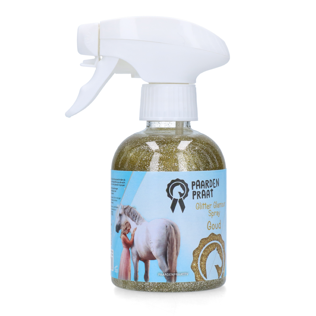 PaardenpraatTV Glitzer Glamour Spray