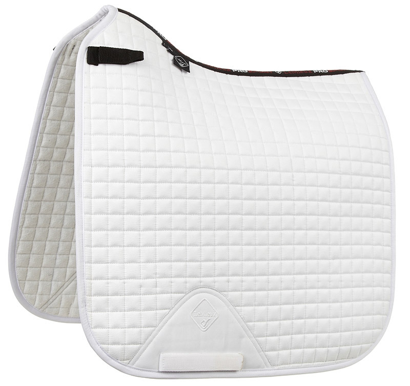 LeMieux Pro-Sport Saddle Pad White Suede