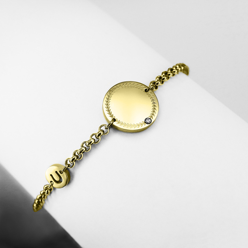 Ponytail & Co Armband mit Glücksmünze