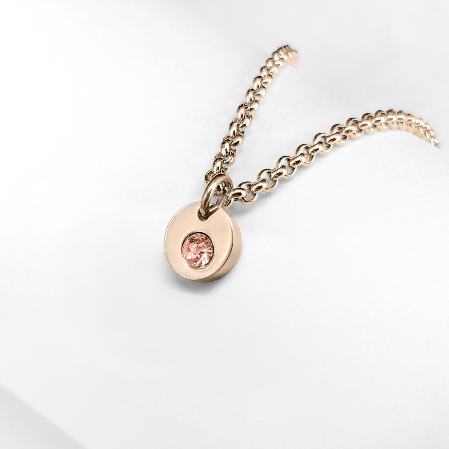 Ponytail & Co Anhänger Mini Crystal Peach