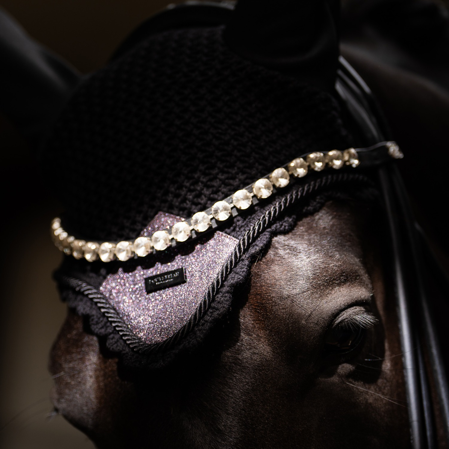 Equestrian Stockholm FW'24 Purple Glimmer Earnet