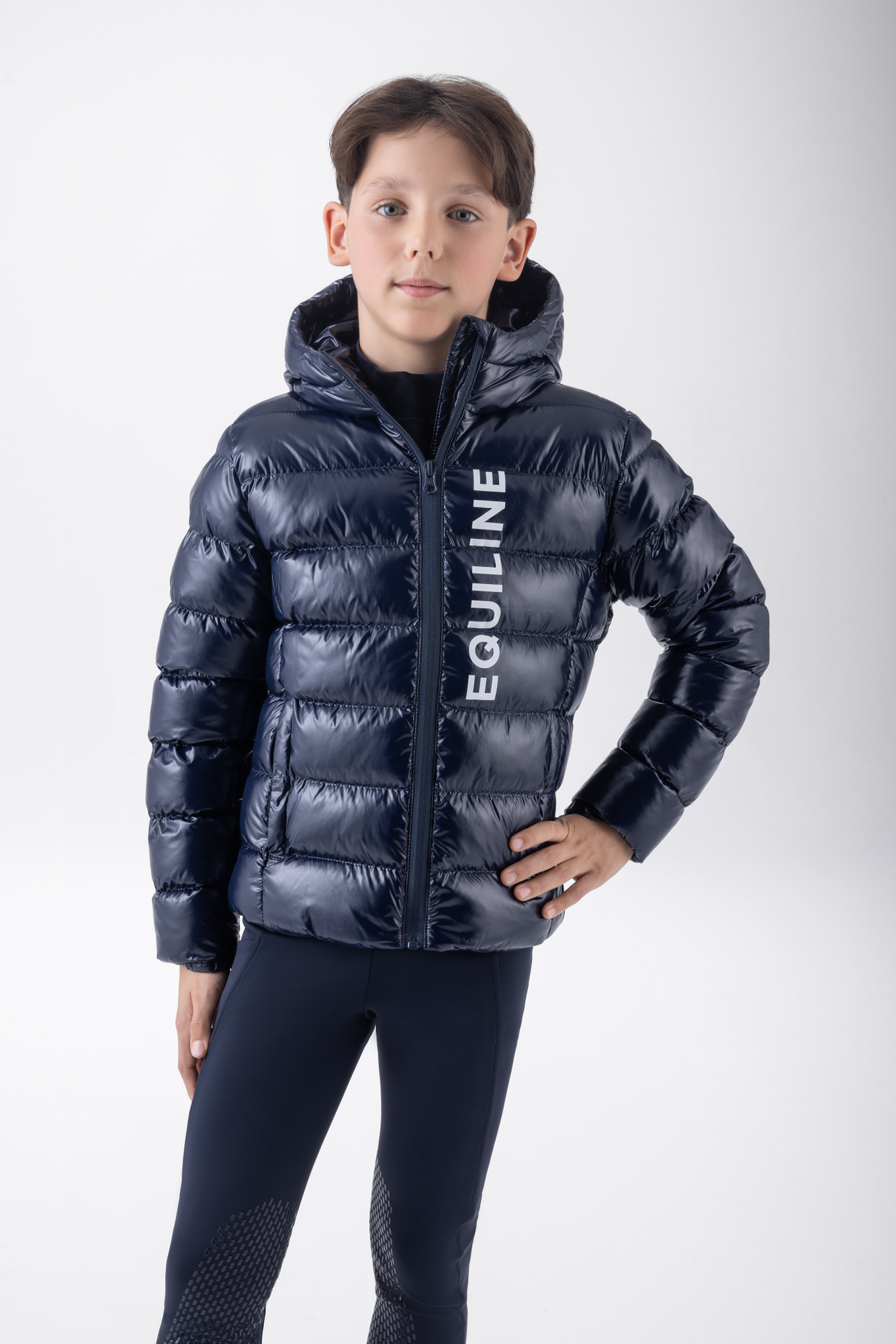 Equiline FW26 Junior Padded Bomber Eqcium