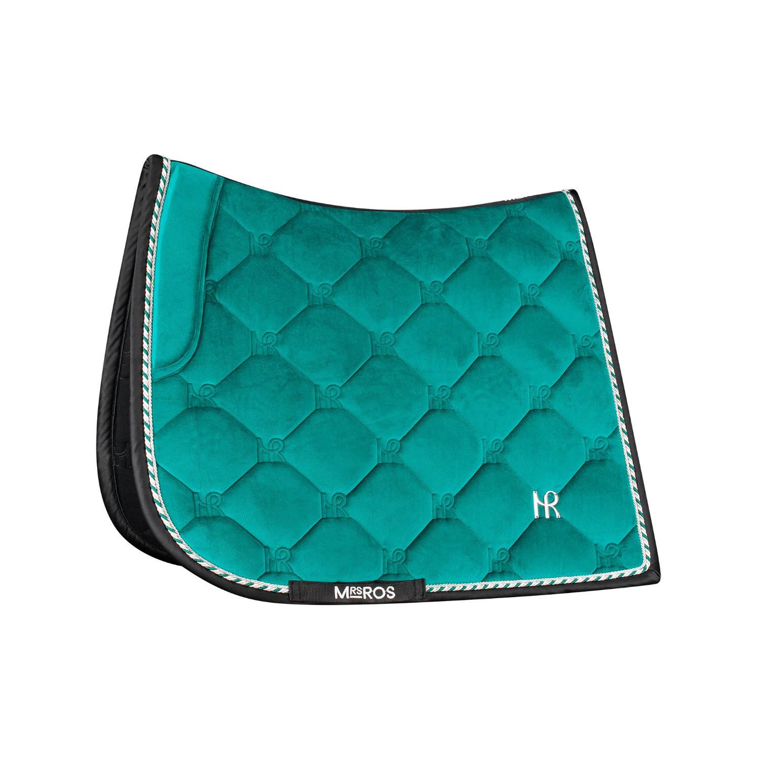 Mrs. Ros FW25 Dressage Saddlepad Charmer Deep Lake