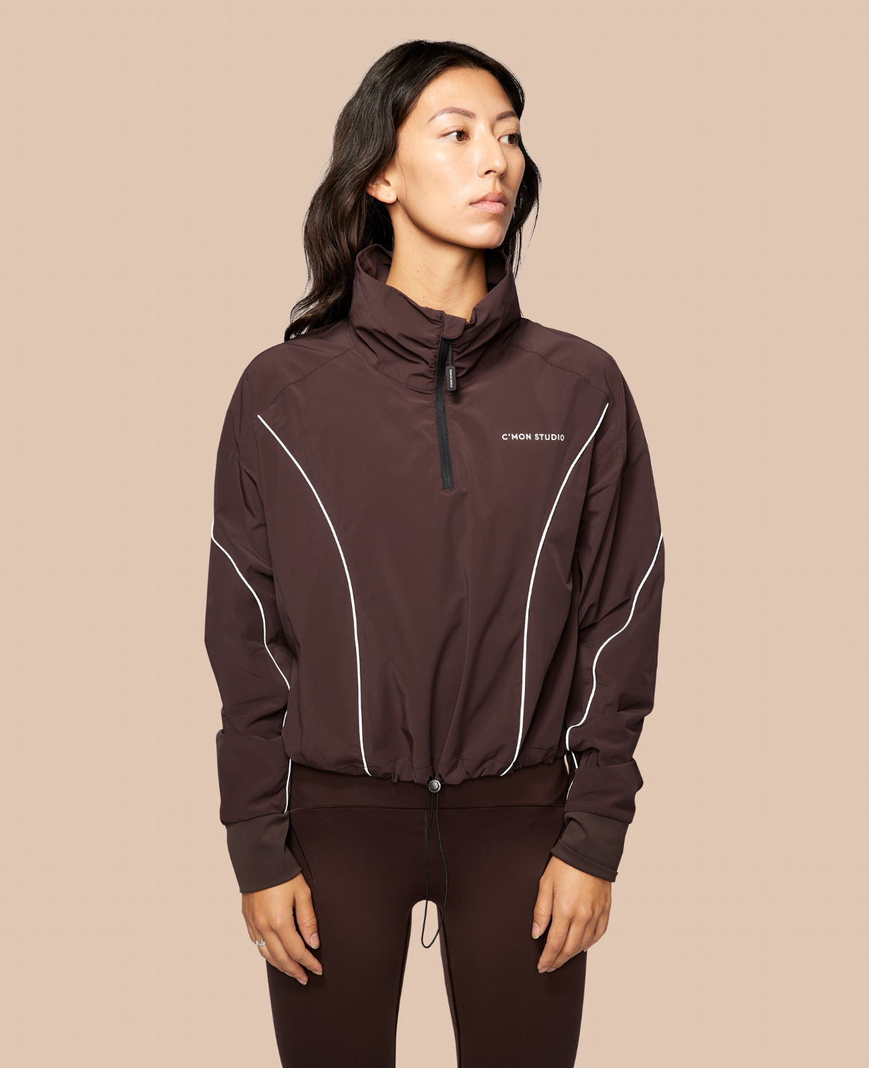 C'MON STUDIO Reflektierender Anorak
