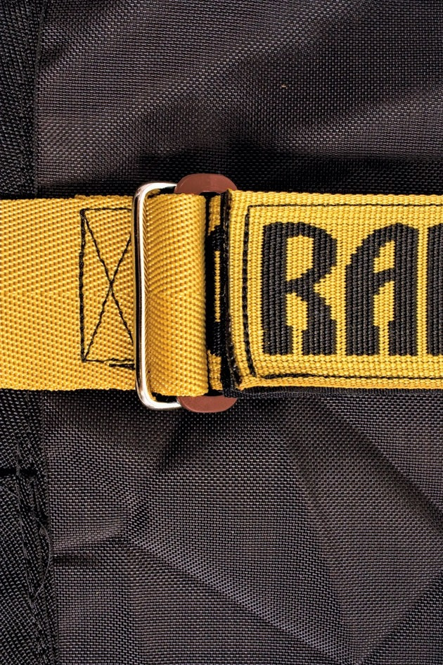 Rambo Kunststoffclips 6er-Pack für das Safety Surcingle System – Schwarz