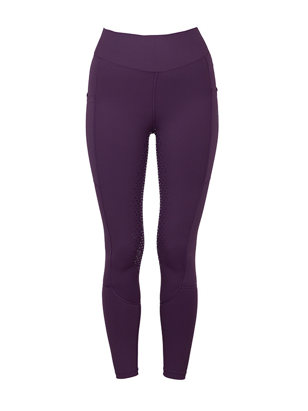 Equestrian Stockholm SS'23 Black Raven riding tights full grip
