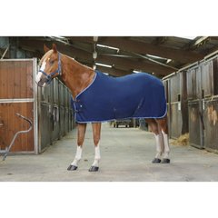 Riding World couverture polaire avec sursangles croisées basses