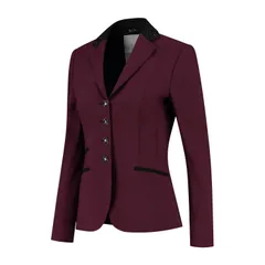 JuulC Burgundy zwart Wedstrijdjas met Swarovski