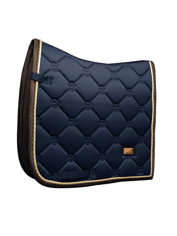 Equestrian Stockholm dressage pad Royal Classic Gold