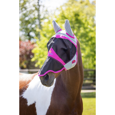Shires 3D Mesh Fly Mask with Ears and Nose