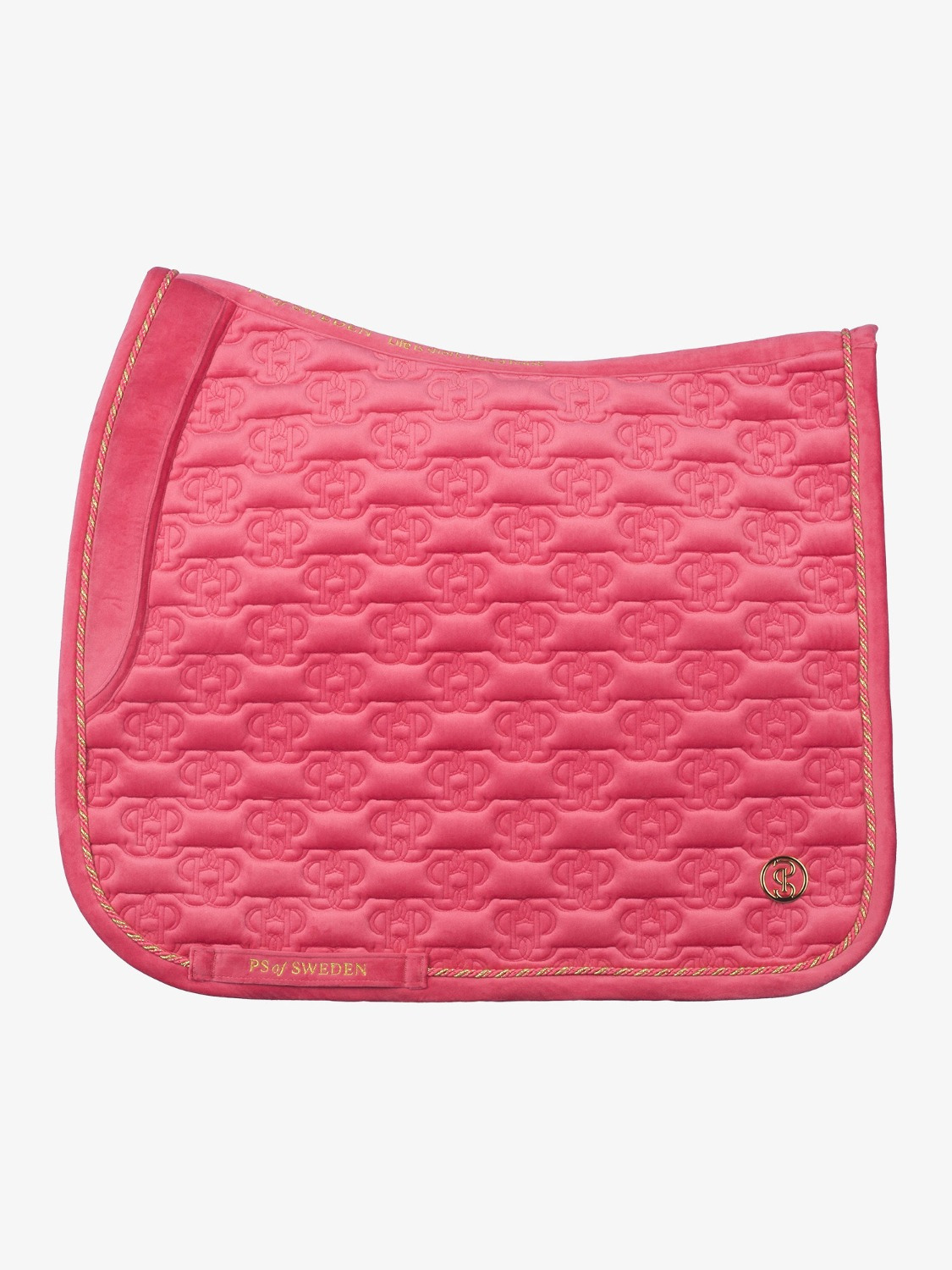 PS Of Sweden FW'24 Saddlepad Velvet Scarlet Pink