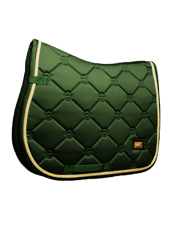 Equestrian Stockholm Forest Green jump saddle pad