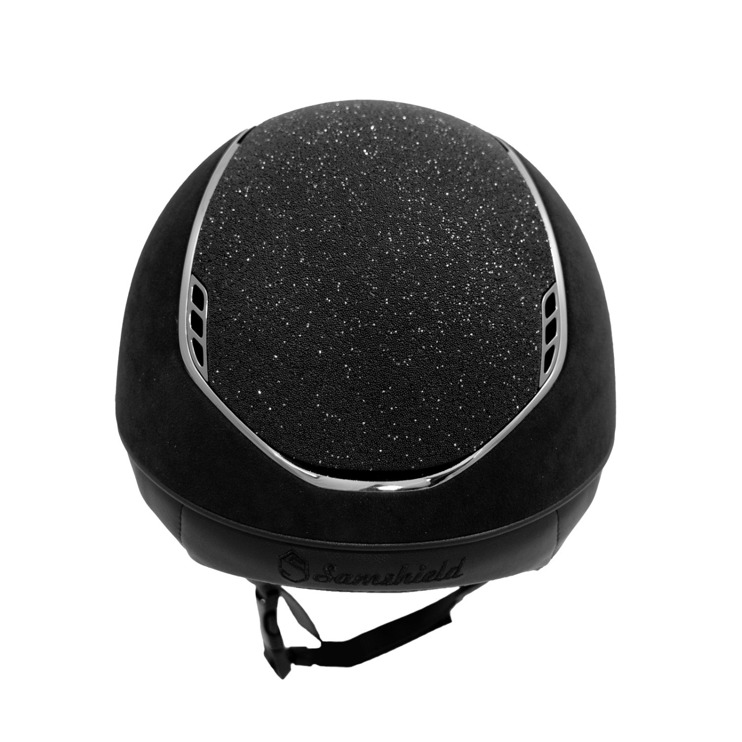 Samshield 2.0 Miss Shield Premium Crystal Fabric Top Frontalband Chrome Black Trim en Blazon