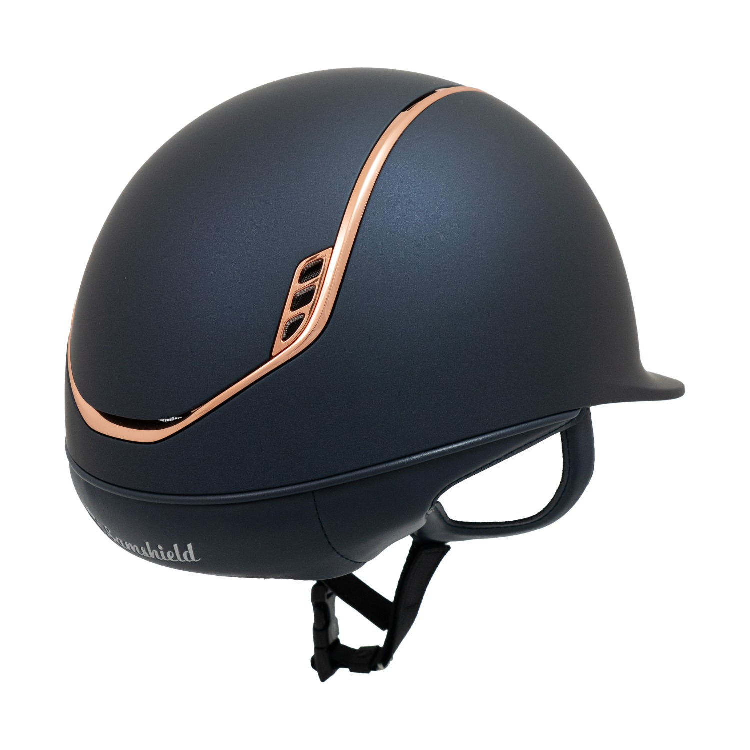 Samshield 2.0 Blauw Rosegold Trim Crystal Fabric Pink Blazon