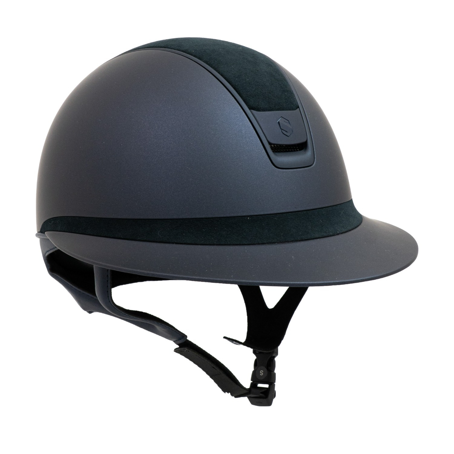 Samshield 2.0 Miss Shield Blauw Dark Line Alcantara Top Frontalband