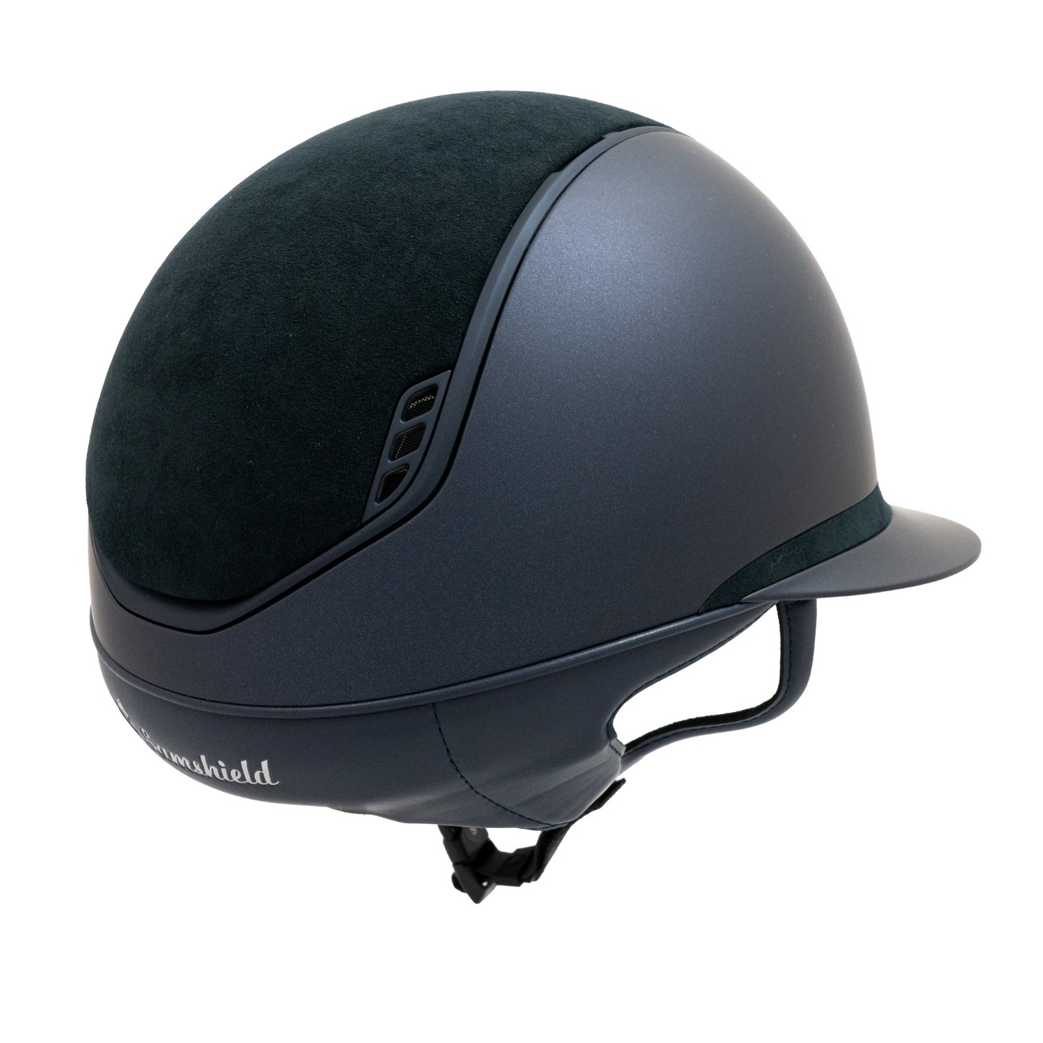 Samshield 2.0 Miss Shield Blauw Dark Line Alcantara Top Frontalband