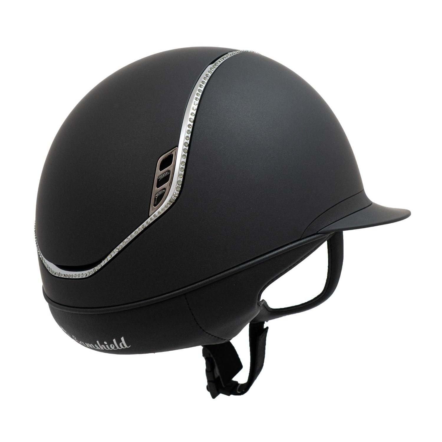 Samshield 2.0 Miss Shield Zwart 300 SW Crystal Black Chrome Trim Chrome Black Blazon