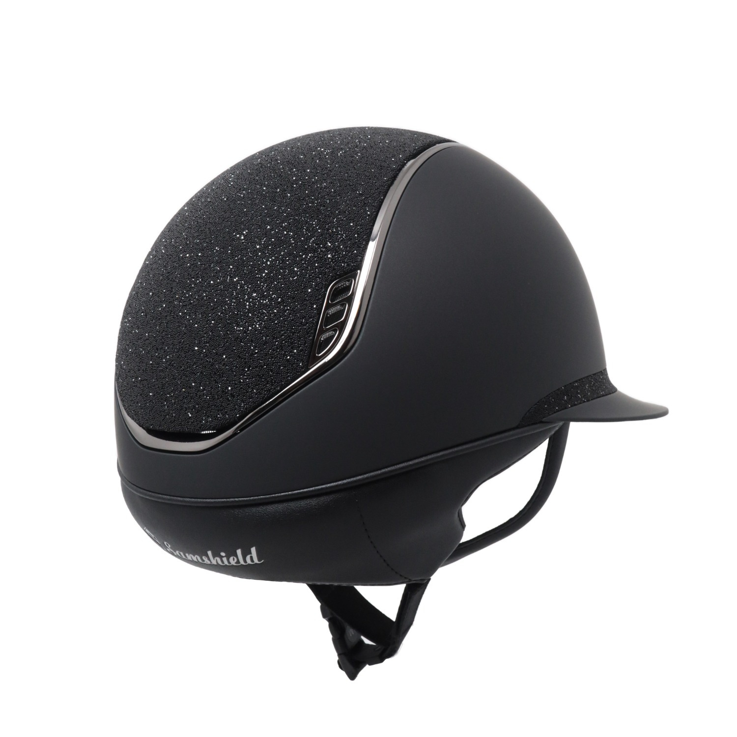 Samshield 2.0 Miss Shield Black Shadowmatt Crystal Fabric Top Frontalband