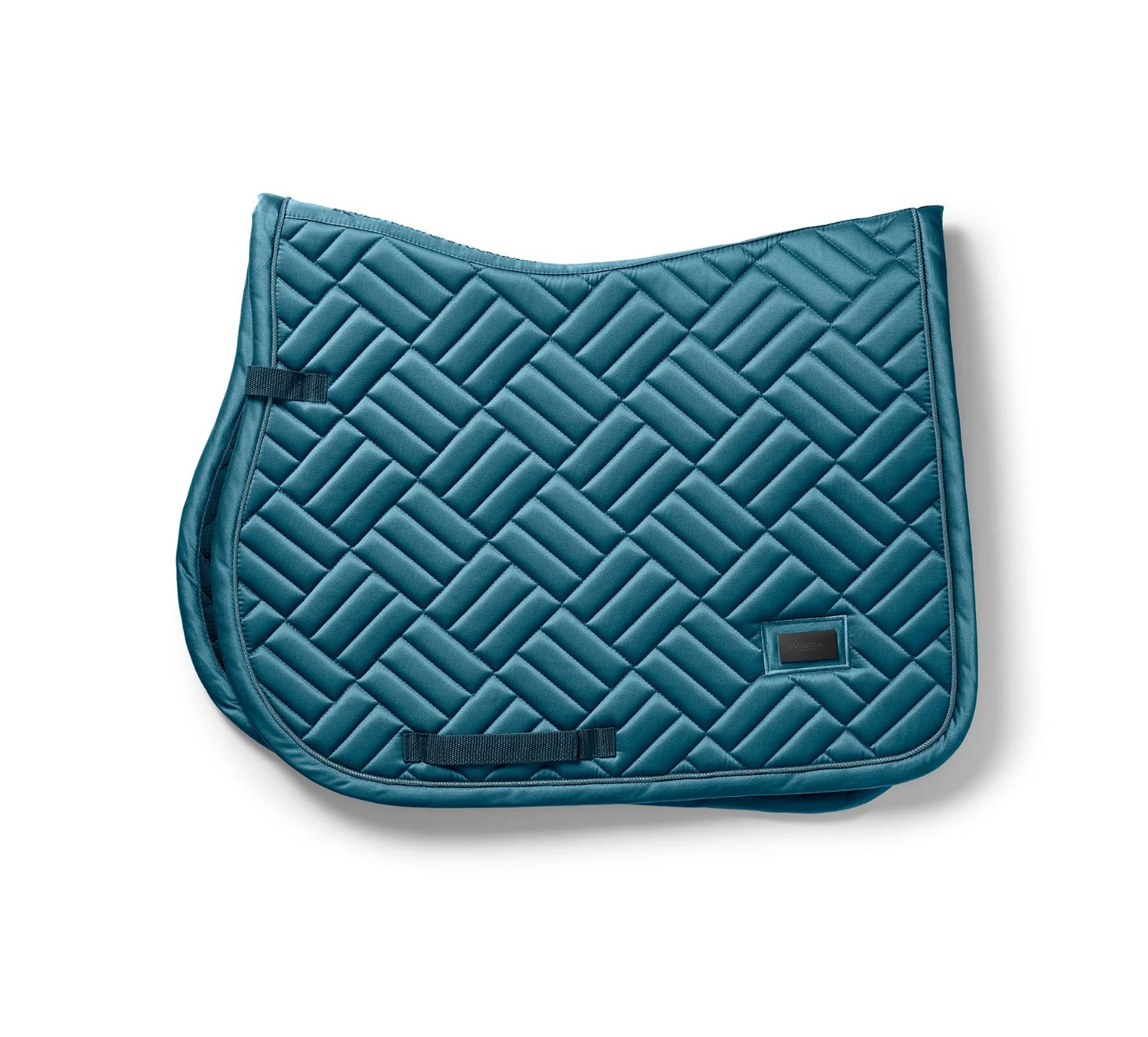 Equestrian Stockholm FW25 Teal Blue Modern Spring Saddle Pad
