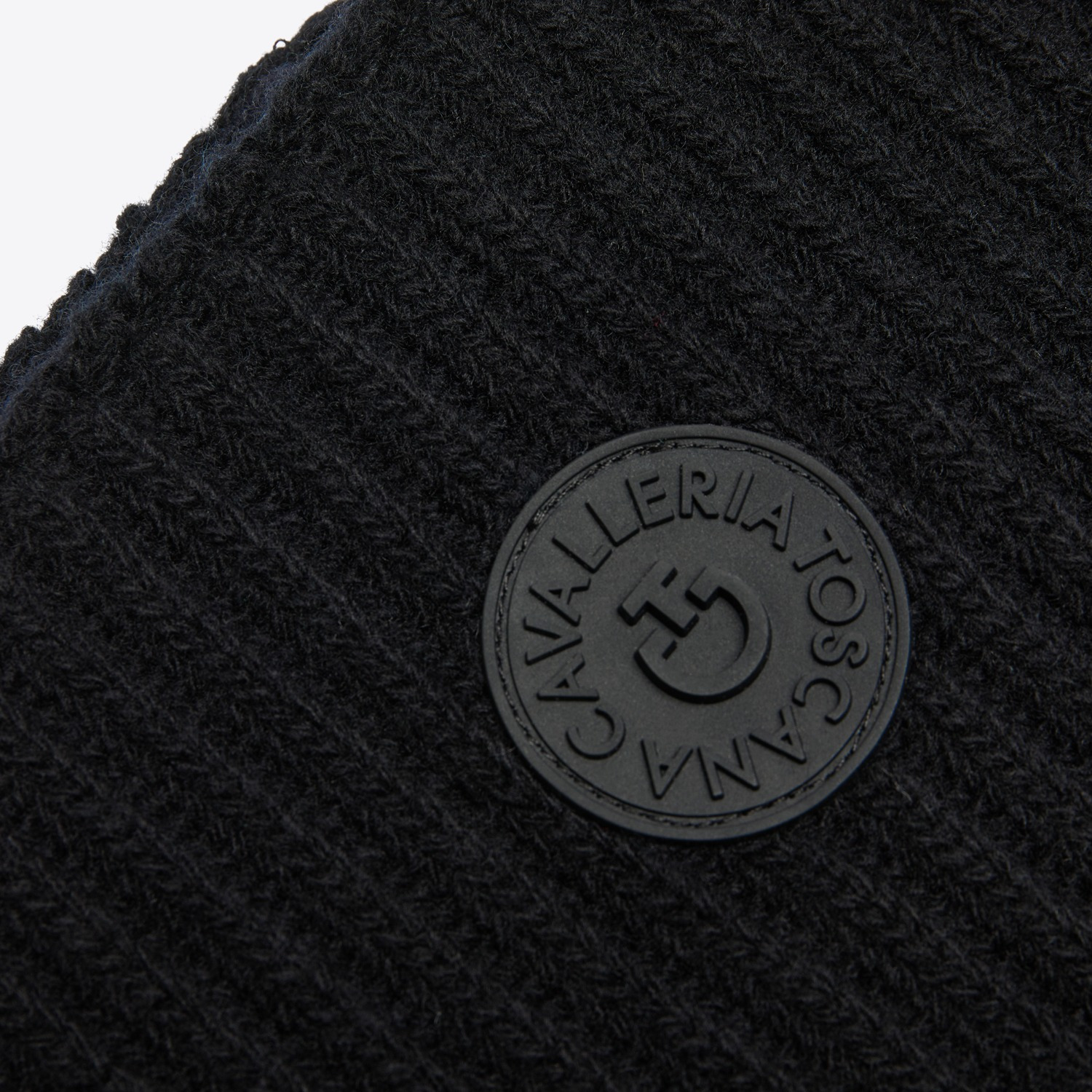 Cavalleria Toscana FW25 CT Lambswool Nekwarmer-Black-TU