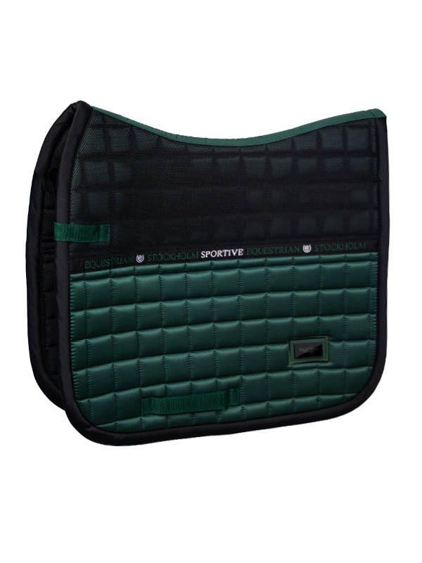 Equestrian Stockholm FW'22 Sportive Sycamore Green dressage saddlepad