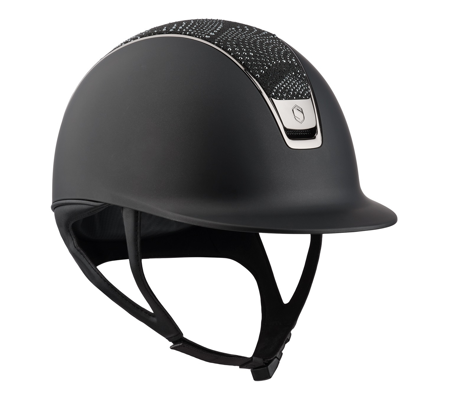Samshield 2.0 Shadowmatt Zwart Crystal intarsia top