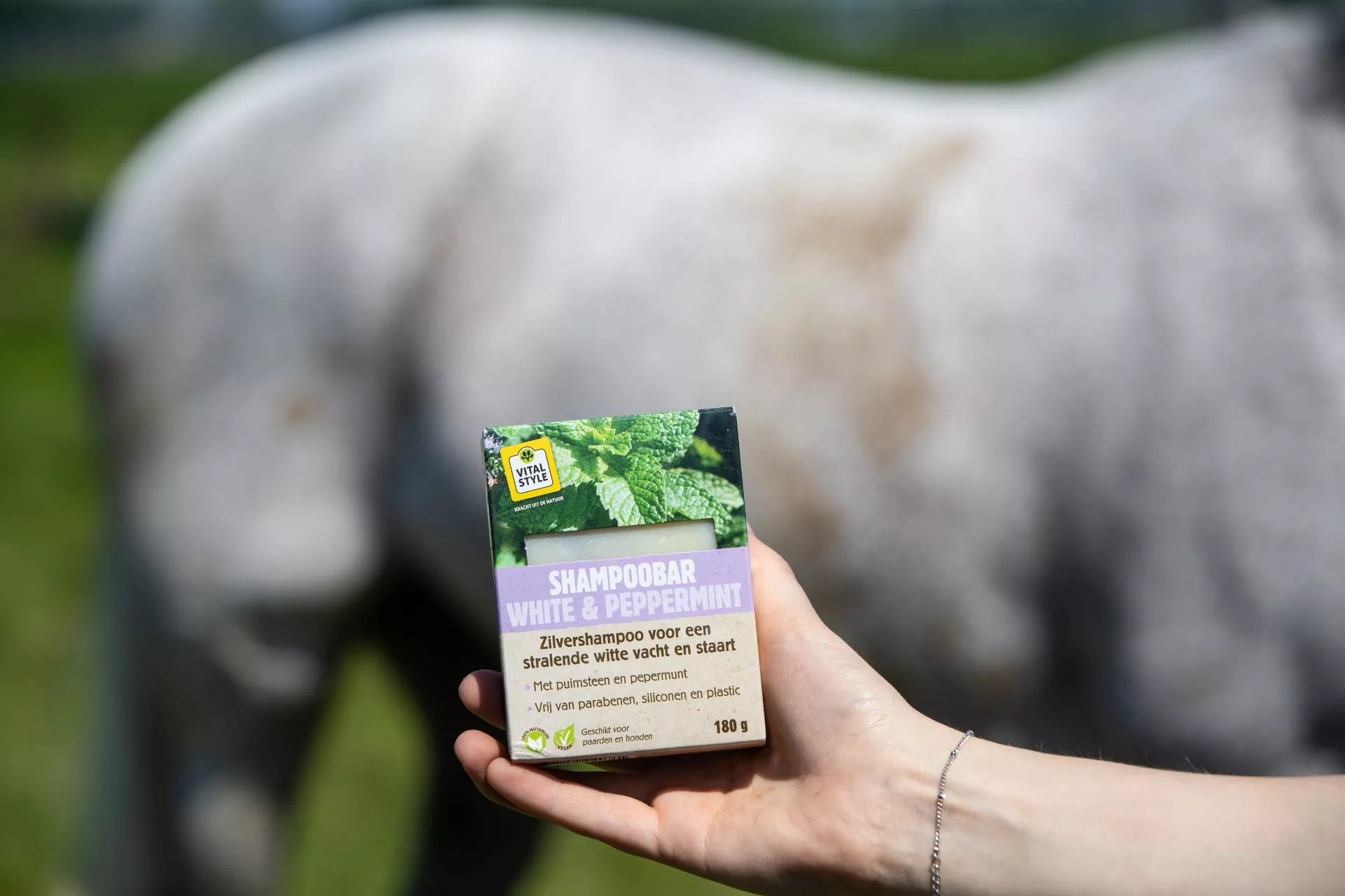 VitalStyle Shampoobar White & Peppermint