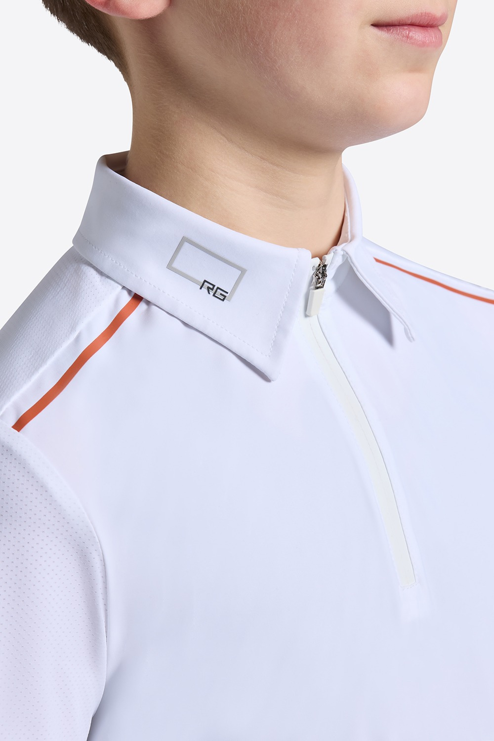 RG FW25 RG L/S Jersey Perforated Insert Wedstrijdshirt Jongens