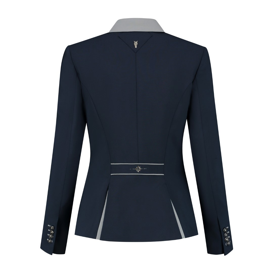 Juul C SS'23 competition jacket Navy gray swarovski