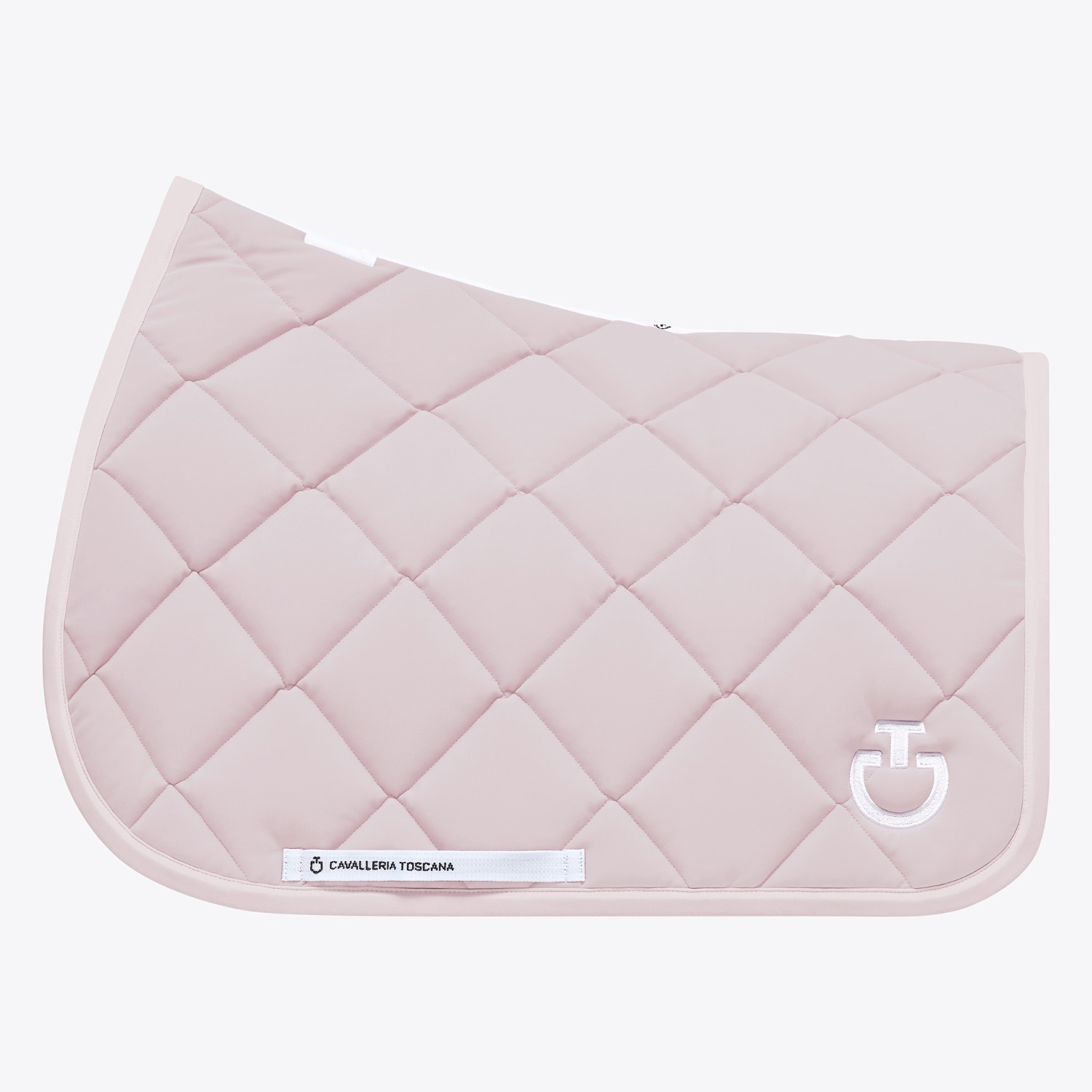 Cavalleria Toscana SS26 Diamond Quilted Jersey Jumping Saddle Pad