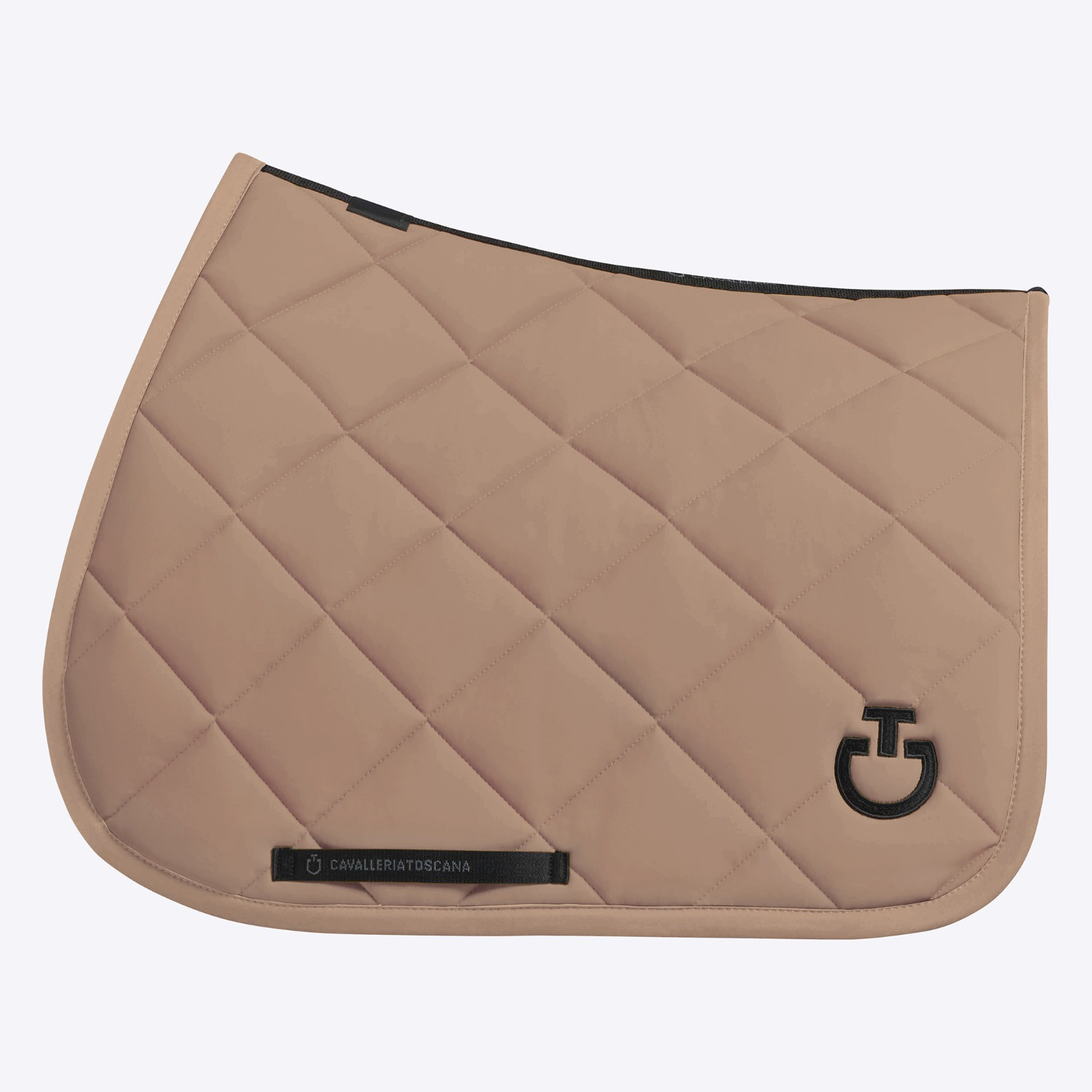 Cavalleria Toscana FW25 Diamond Quilted Jersey Jumping Saddle Pad