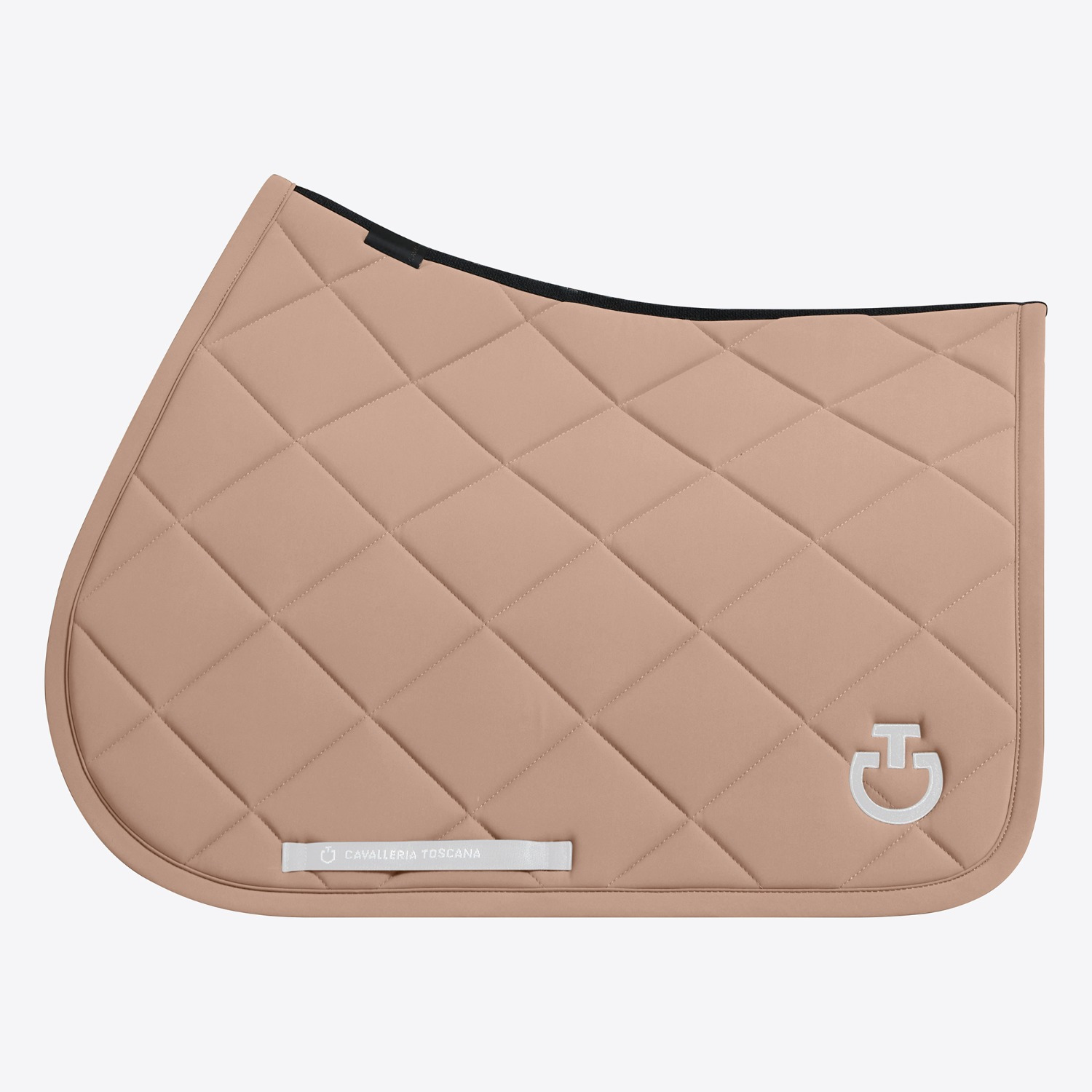 Cavalleria Toscana SS26 Diamond Quilted Jersey Jumping Saddle Pad