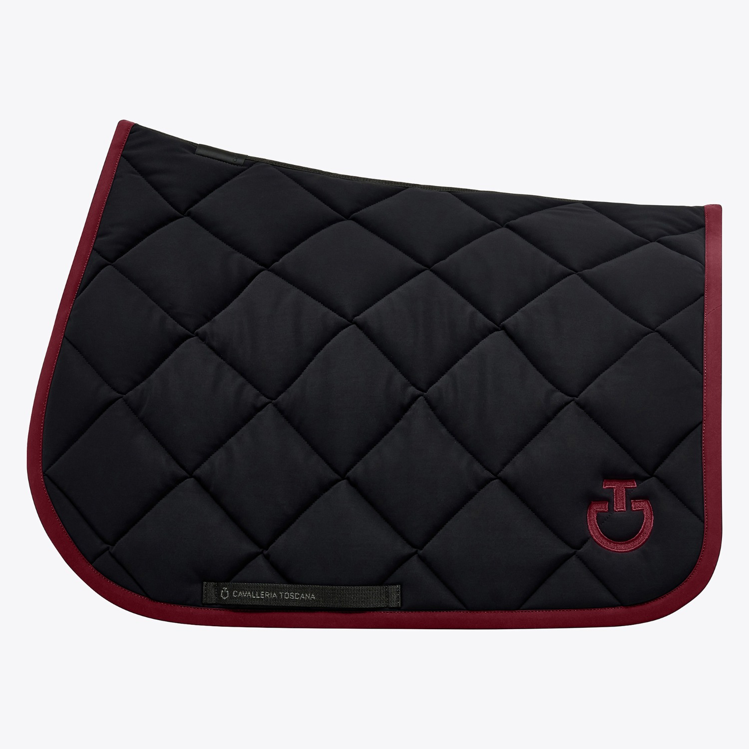Cavalleria Toscana FW25 Diamond Quilted Jersey Jumping Saddle Pad