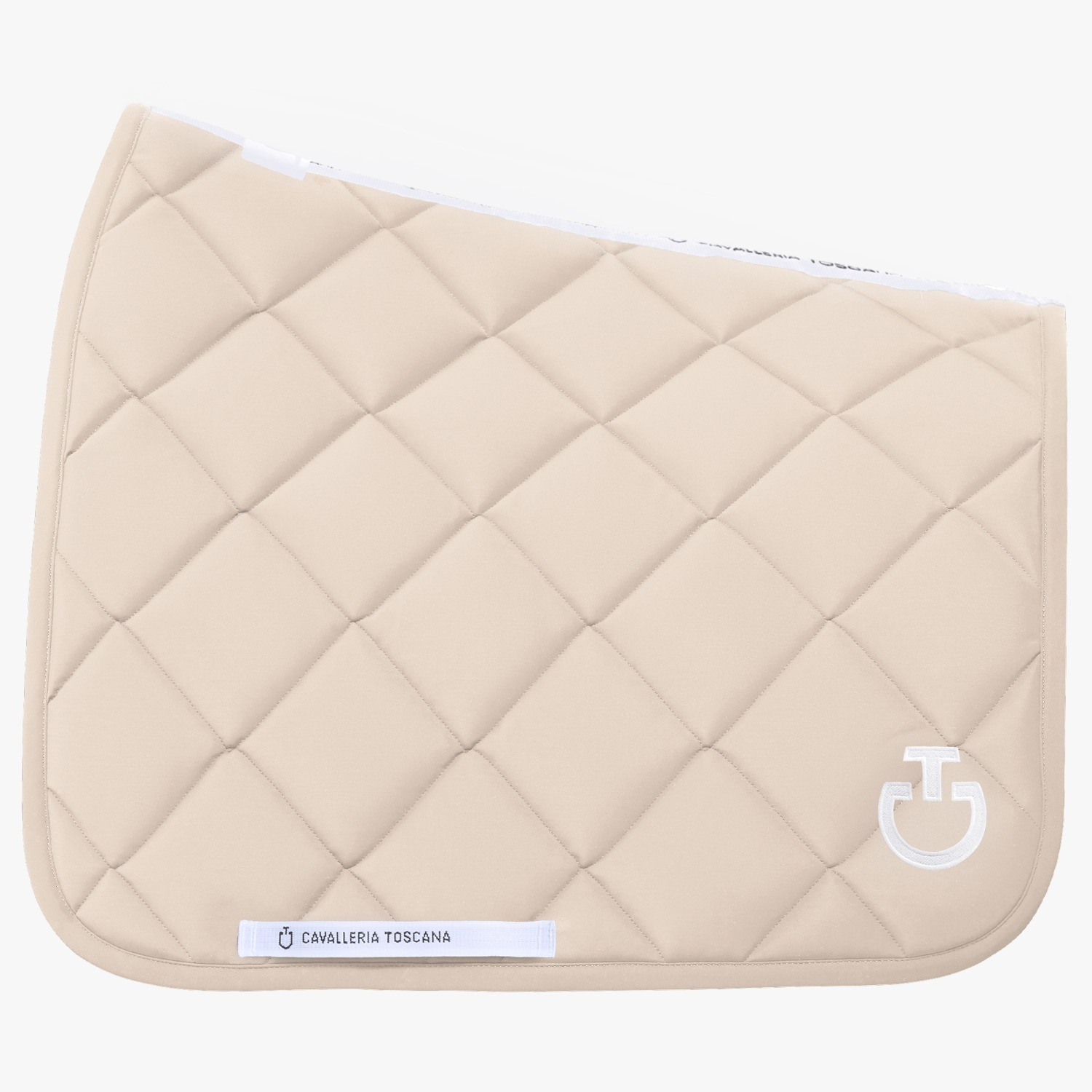 Cavalleria Toscana FW26 Diamond Quilted Jersey Dressage Saddle Pad