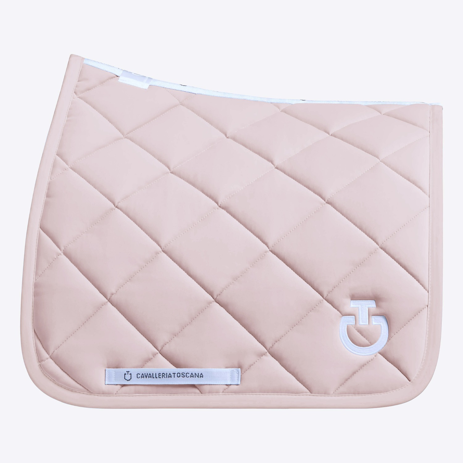 Cavalleria Toscana SS26 Diamond Quilted Jersey Dressage Saddle Pad