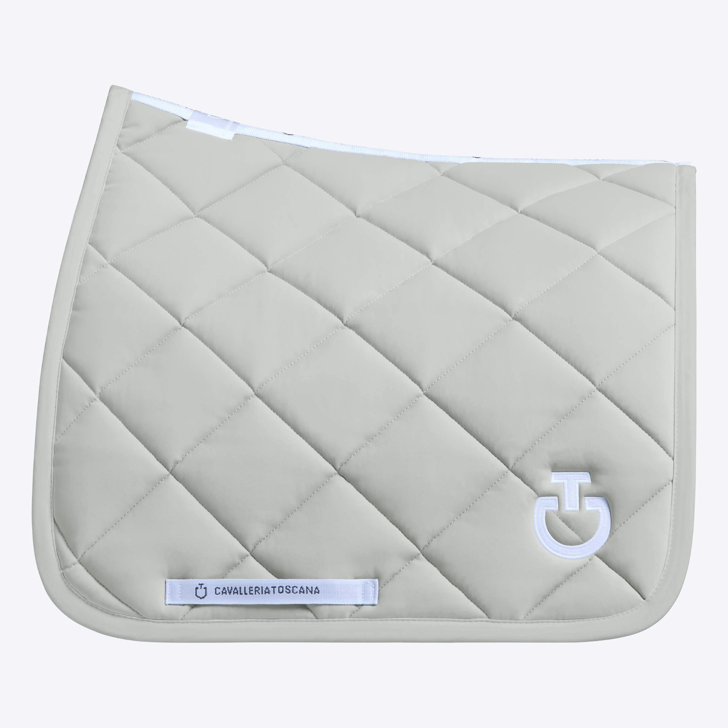 Cavalleria Toscana SS26 Diamond Quilted Jersey Dressage Saddle Pad