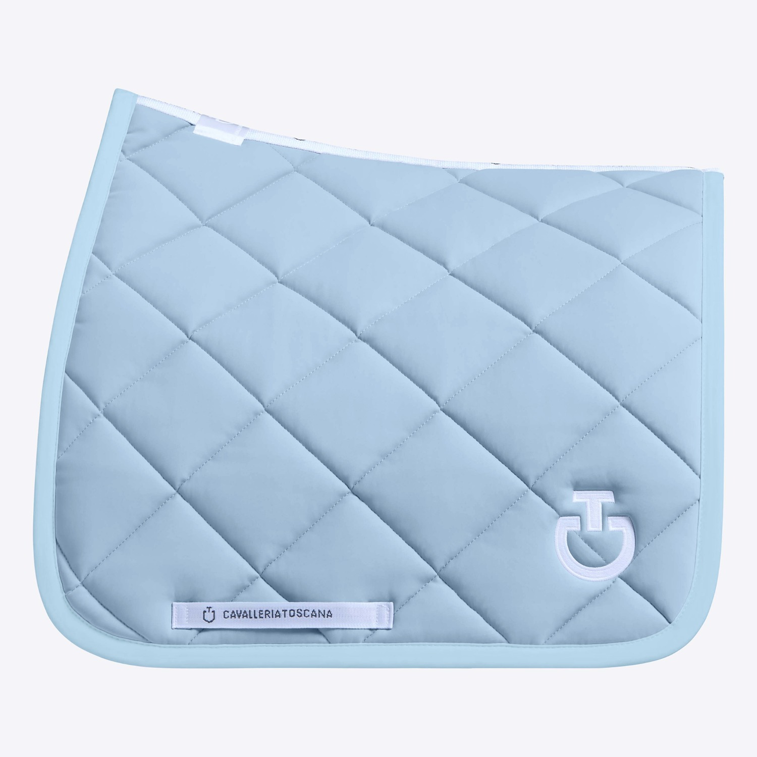 Cavalleria Toscana SS25 Diamond Quilted Jersey Dressage Saddle Pad