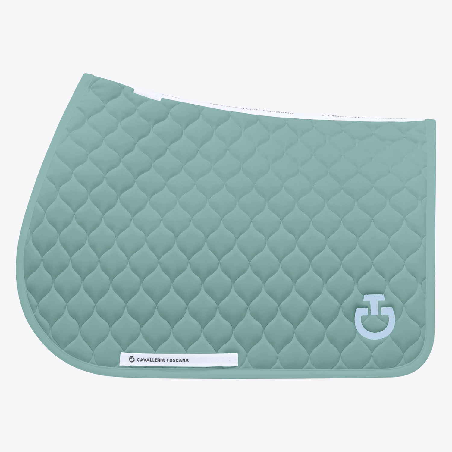 Cavalleria Toscana SS25 Circular Quilted Jersey Jumping Saddle Pad