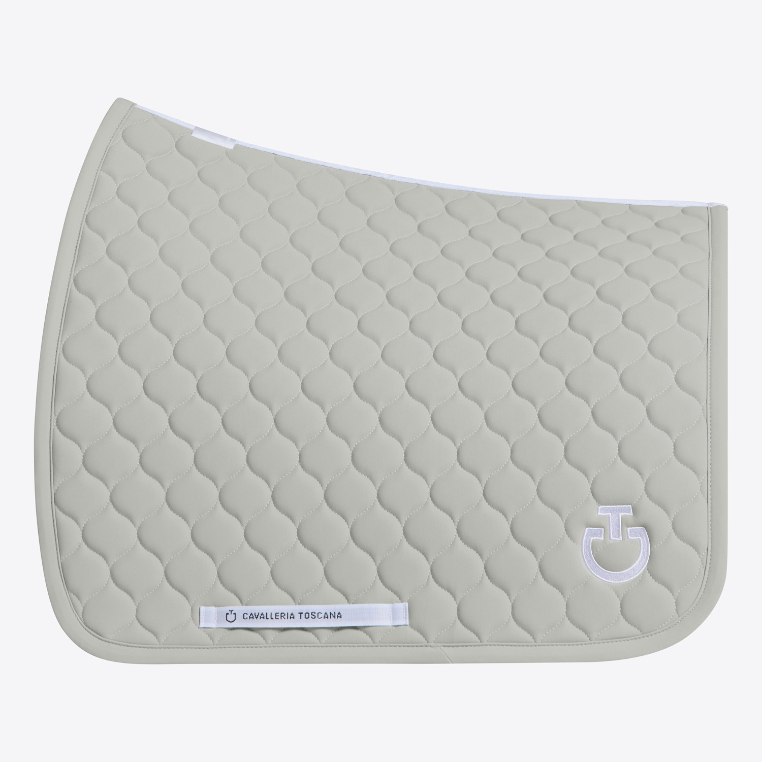 Cavalleria Toscana SS26 Circular Quilted Jersey Dressage Saddle Pad