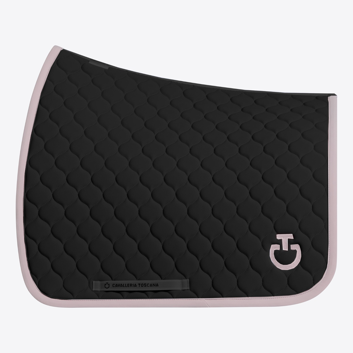 Cavalleria Toscana SS26 Circular Quilted Jersey Dressage Saddle Pad
