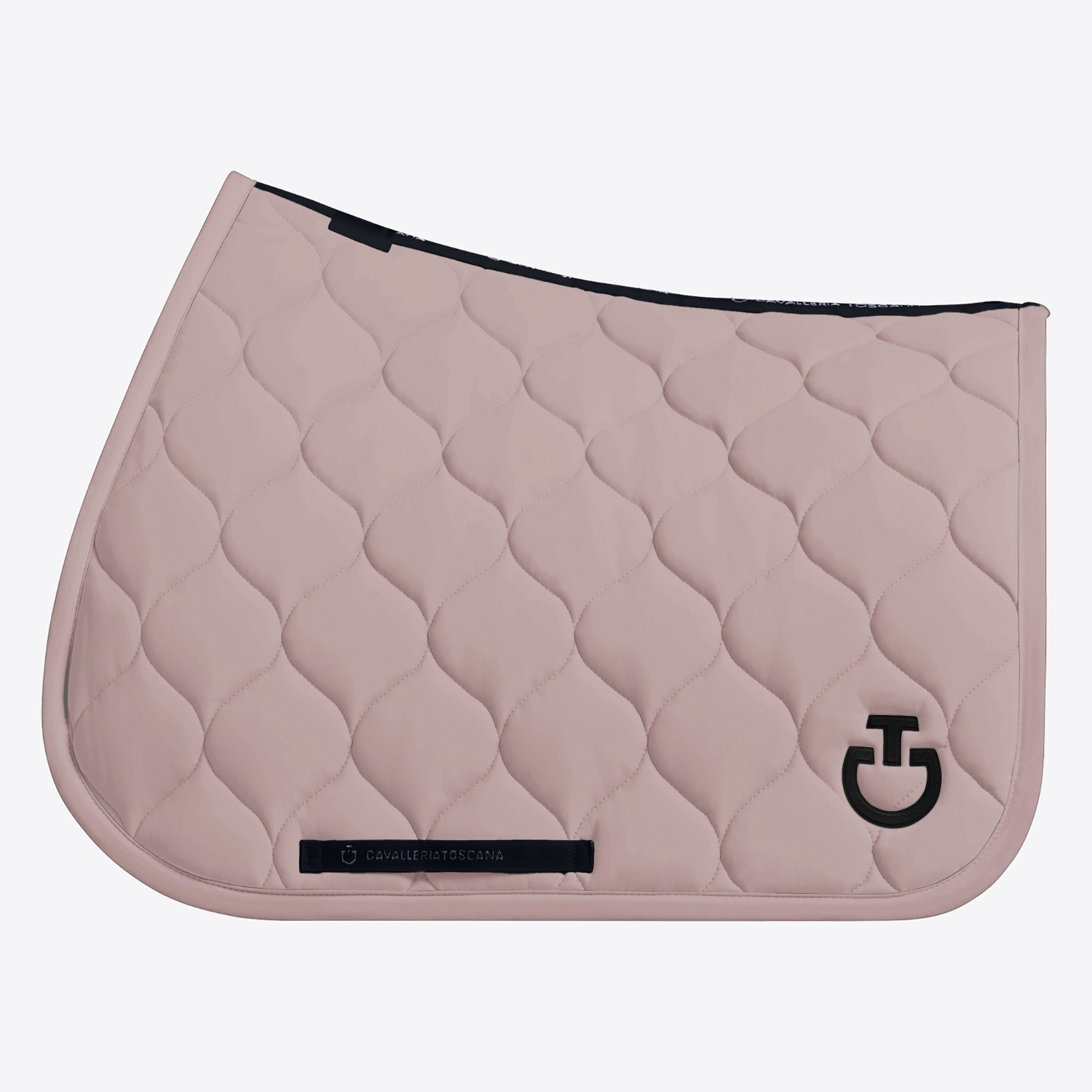 Cavalleria Toscana FW26 New Circular Quilted Jersey Jumping Saddle Pad