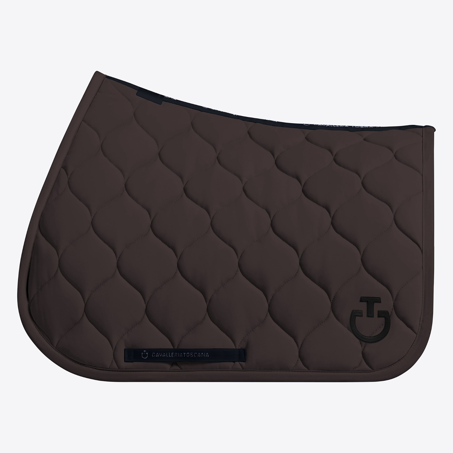 Cavalleria Toscana FW26 New Circular Quilted Jersey Jumping Saddle Pad