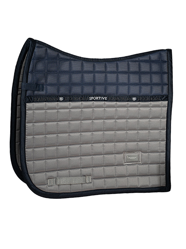 Equestrian Stockholm SS'22 Sportive Blue Ash dressage saddle pad