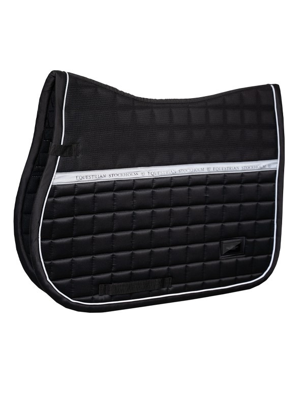 Equestrian Stockholm FW'22 Luminous Black jumping saddlepad